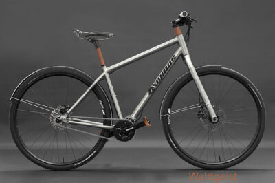 Waldgeist Titan Fahrrad Titanrad mit Holz als ATB o. MTB