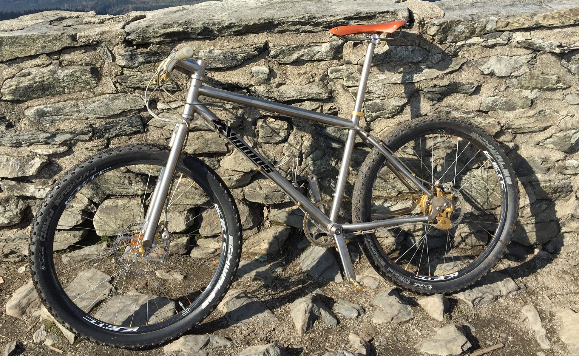 Vigmos individueller Fahrradbau verbau die hochwertigen Antriebe der Firma Rohloff